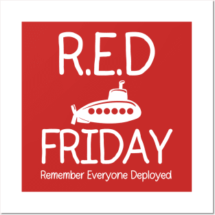 RED Friday - Submarine 1 Posters and Art